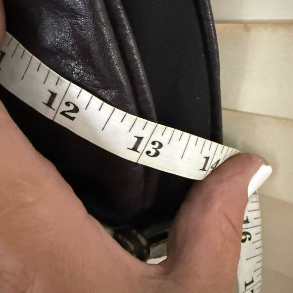 Fossil Black Leather Shoulder Bag - Picture 6 of 9